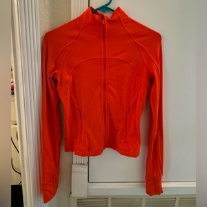 Lululemon Orange Full-zip jacket